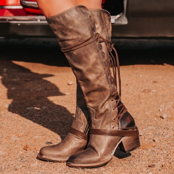 Freebird by Steve coal size 8 lace up boots - Picture 1 of 12